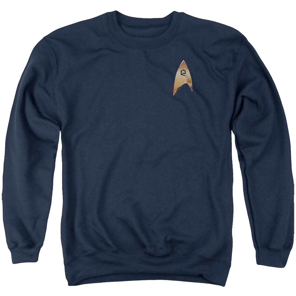 Star Trek Discovery Operations Badge - Men's Crewneck Sweatshirt Men's Crewneck Sweatshirt Star Trek   