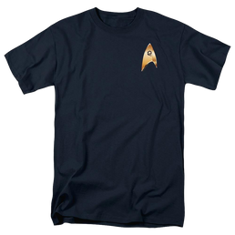 Star Trek Discovery Operations Badge - Men's Regular Fit T-Shirt Men's Regular Fit T-Shirt Star Trek   