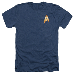Star Trek Discovery Operations Badge - Men's Heather T-Shirt Men's Heather T-Shirt Star Trek   
