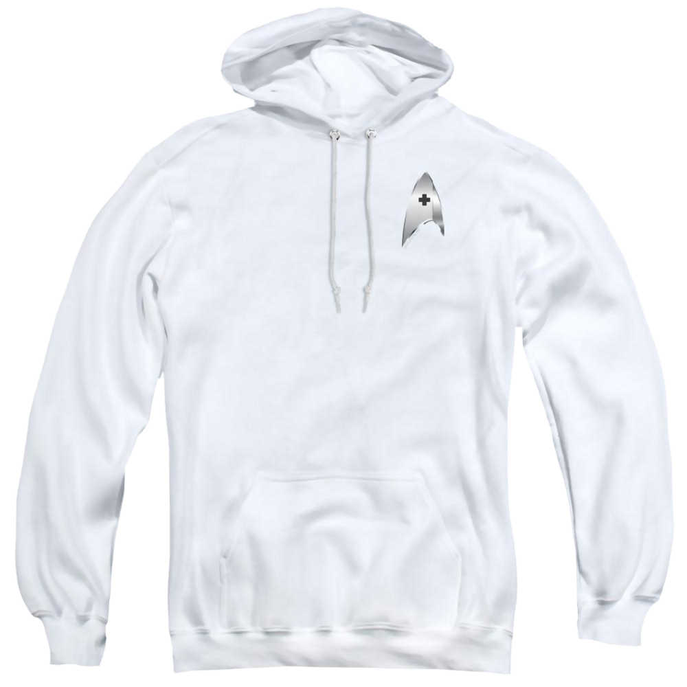 Star Trek Discovery Medical Badge - Pullover Hoodie Pullover Hoodie Star Trek   