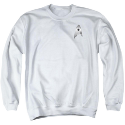Star Trek Discovery Medical Badge - Men's Crewneck Sweatshirt Men's Crewneck Sweatshirt Star Trek   