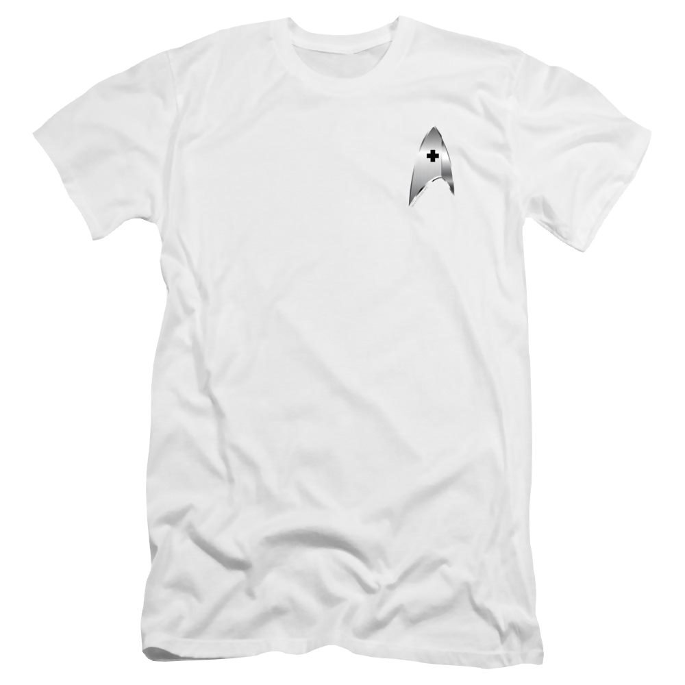 Star Trek Discovery Medical Badge - Men's Premium Slim Fit T-Shirt Men's Premium Slim Fit T-Shirt Star Trek   