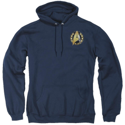 Star Trek Discovery Admiral Badge - Pullover Hoodie Pullover Hoodie Star Trek   