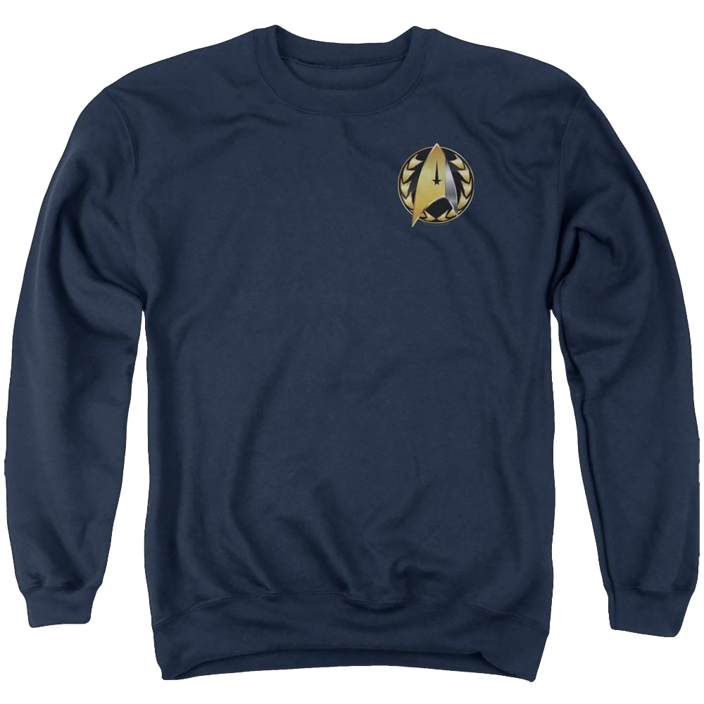 Star Trek Discovery Admiral Badge - Men's Crewneck Sweatshirt Men's Crewneck Sweatshirt Star Trek   
