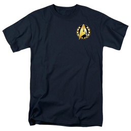 Star Trek Discovery Admiral Badge - Men's Regular Fit T-Shirt Men's Regular Fit T-Shirt Star Trek   