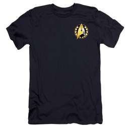 Star Trek Discovery Admiral Badge - Men's Premium Slim Fit T-Shirt Men's Premium Slim Fit T-Shirt Star Trek   