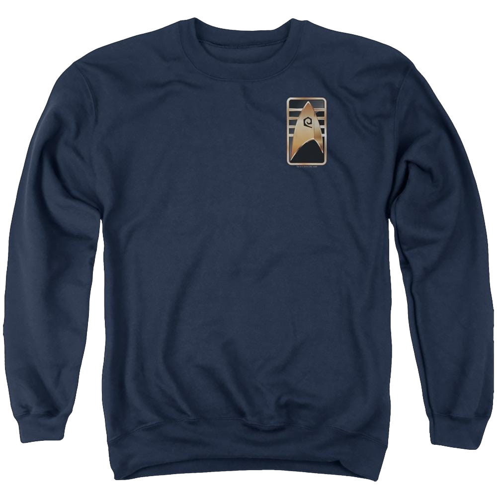 Star Trek Discovery Cadet Badge - Men's Crewneck Sweatshirt Men's Crewneck Sweatshirt Star Trek   
