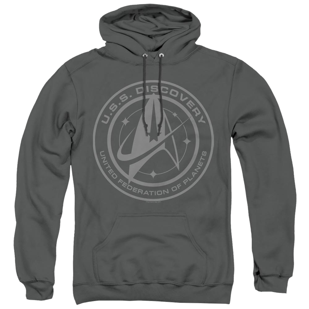 Star Trek Discovery Discovery Crest - Pullover Hoodie Pullover Hoodie Star Trek   