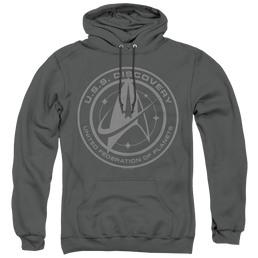 Star Trek Discovery Discovery Crest - Pullover Hoodie Pullover Hoodie Star Trek   