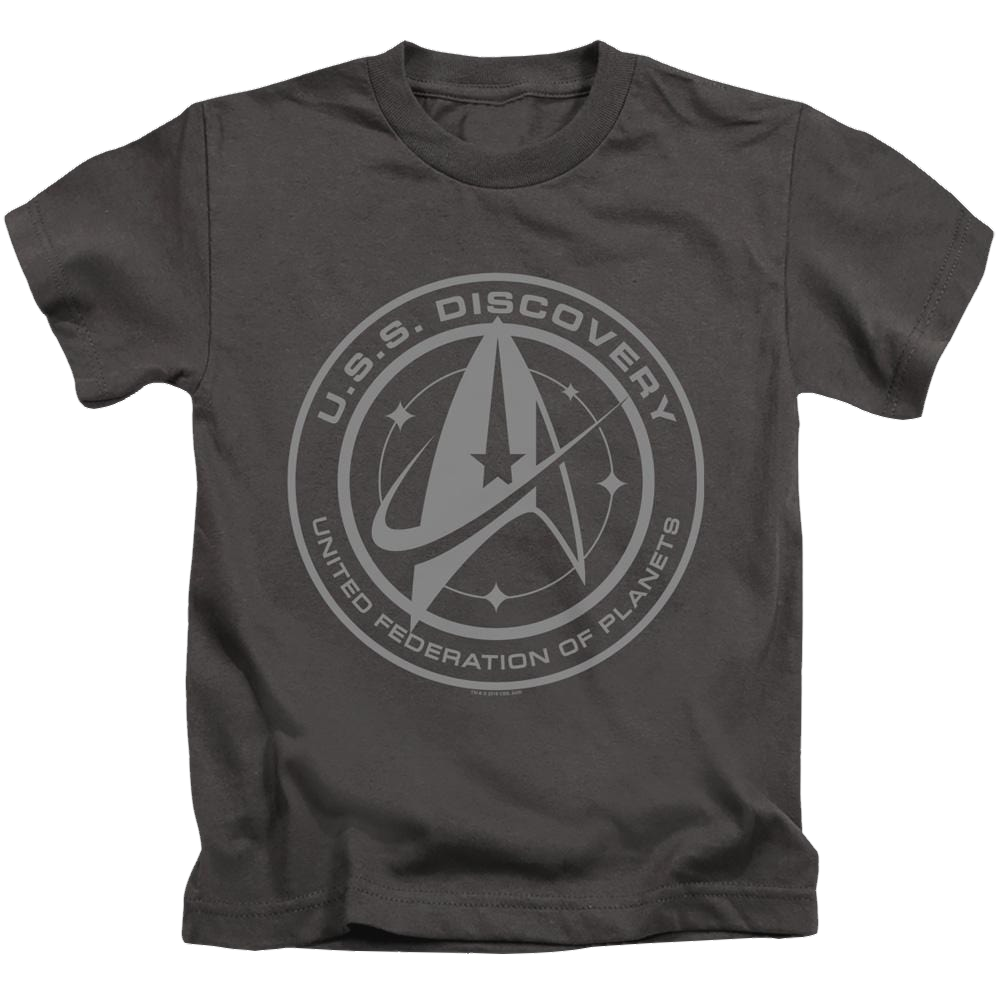 Star Trek Discovery Discovery Crest - Kid's T-Shirt Kid's T-Shirt (Ages 4-7) Star Trek   