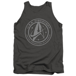 Star Trek Discovery Discovery Crest - Men's Tank Top Men's Tank Star Trek   