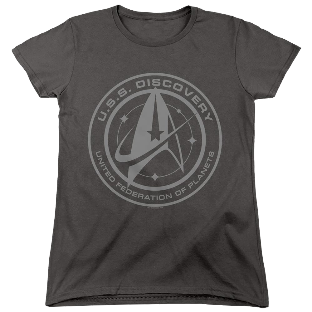 Star Trek Discovery Discovery Crest - Women's T-Shirt Women's T-Shirt Star Trek   