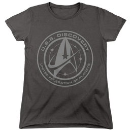Star Trek Discovery Discovery Crest - Women's T-Shirt Women's T-Shirt Star Trek   