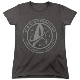 Star Trek Discovery Enterprise Crest - Women's T-Shirt Women's T-Shirt Star Trek   