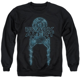 Star Trek Discovery Black Alert - Men's Crewneck Sweatshirt Men's Crewneck Sweatshirt Star Trek   