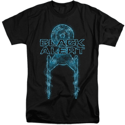 Star Trek Discovery Black Alert - Men's Tall Fit T-Shirt Men's Tall Fit T-Shirt Star Trek   