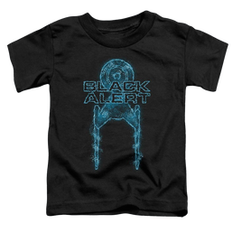 Star Trek Discovery Black Alert - Toddler T-Shirt Toddler T-Shirt Star Trek   