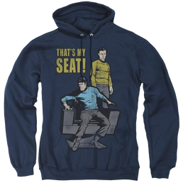 Star Trek The Original Series My Seat - Pullover Hoodie Pullover Hoodie Star Trek   