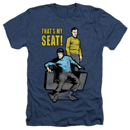 Star Trek The Original Series My Seat - Men's Heather T-Shirt Men's Heather T-Shirt Star Trek   