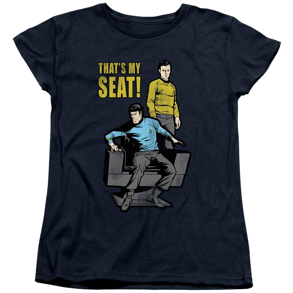 Star Trek The Original Series My Seat - Women's T-Shirt Women's T-Shirt Star Trek   