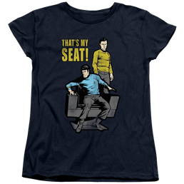 Star Trek The Original Series My Seat - Women's T-Shirt Women's T-Shirt Star Trek   