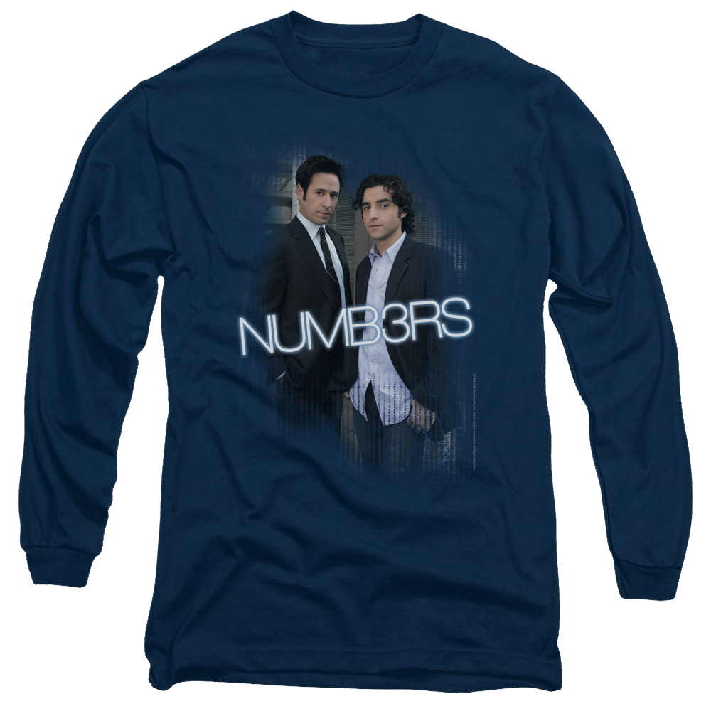 Numbers Don & Charlie - Men's Long Sleeve T-Shirt Men's Long Sleeve T-Shirt Numbers   