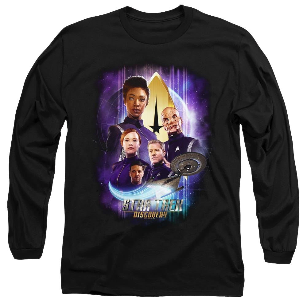 Star Trek Discovery Discoverys Finest - Men's Long Sleeve T-Shirt Men's Long Sleeve T-Shirt Star Trek   