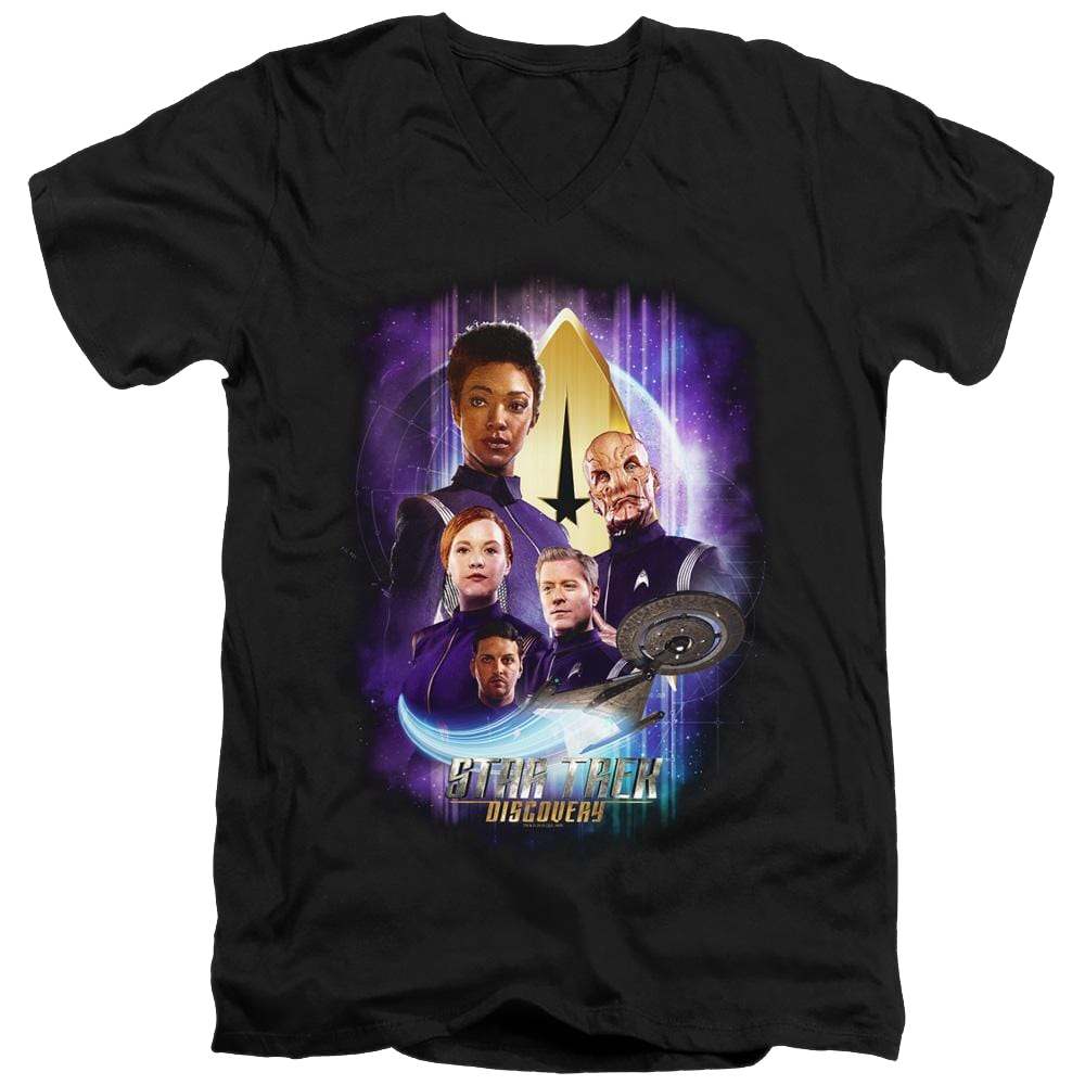 Star Trek Discovery Discoverys Finest - Men's V-Neck T-Shirt Men's V-Neck T-Shirt Star Trek   