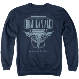 Star Trek The Next Generation Romulan Ale - Men's Crewneck Sweatshirt Men's Crewneck Sweatshirt Star Trek   