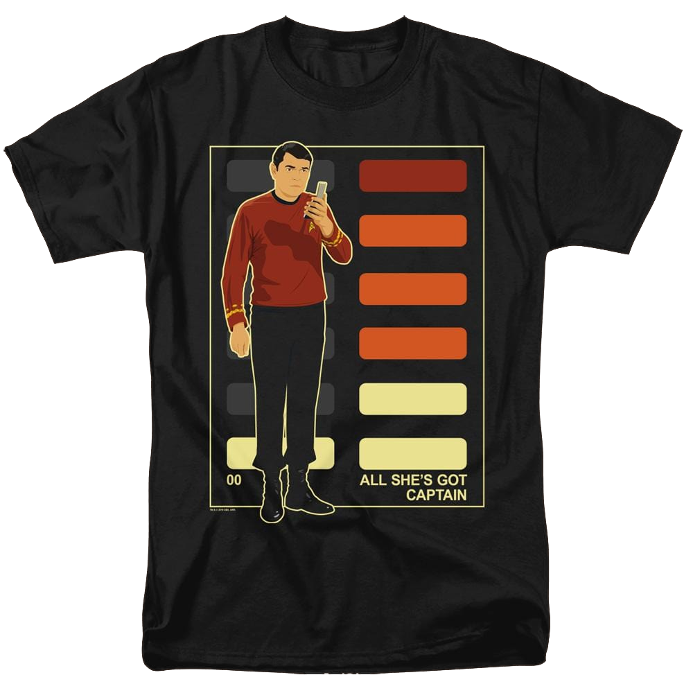 Star Trek The Original Series All Shes Got Captain - Men's Regular Fit T-Shirt Men's Regular Fit T-Shirt Star Trek   