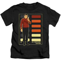 Star Trek The Original Series All Shes Got Captain - Kid's T-Shirt Kid's T-Shirt (Ages 4-7) Star Trek   