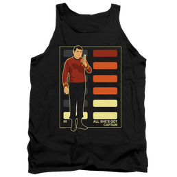 Star Trek The Original Series All Shes Got Captain - Men's Tank Top Men's Tank Star Trek   