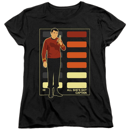 Star Trek The Original Series All Shes Got Captain - Women's T-Shirt Women's T-Shirt Star Trek   