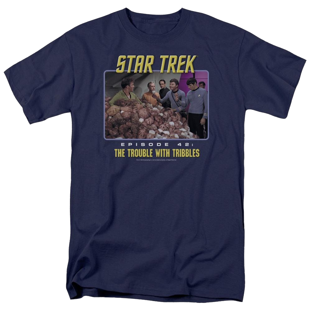 Star Trek The Trouble With Tribbles Men's Regular Fit T-Shirt Men's Regular Fit T-Shirt Star Trek   