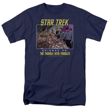 Star Trek The Trouble With Tribbles Men's Regular Fit T-Shirt Men's Regular Fit T-Shirt Star Trek   
