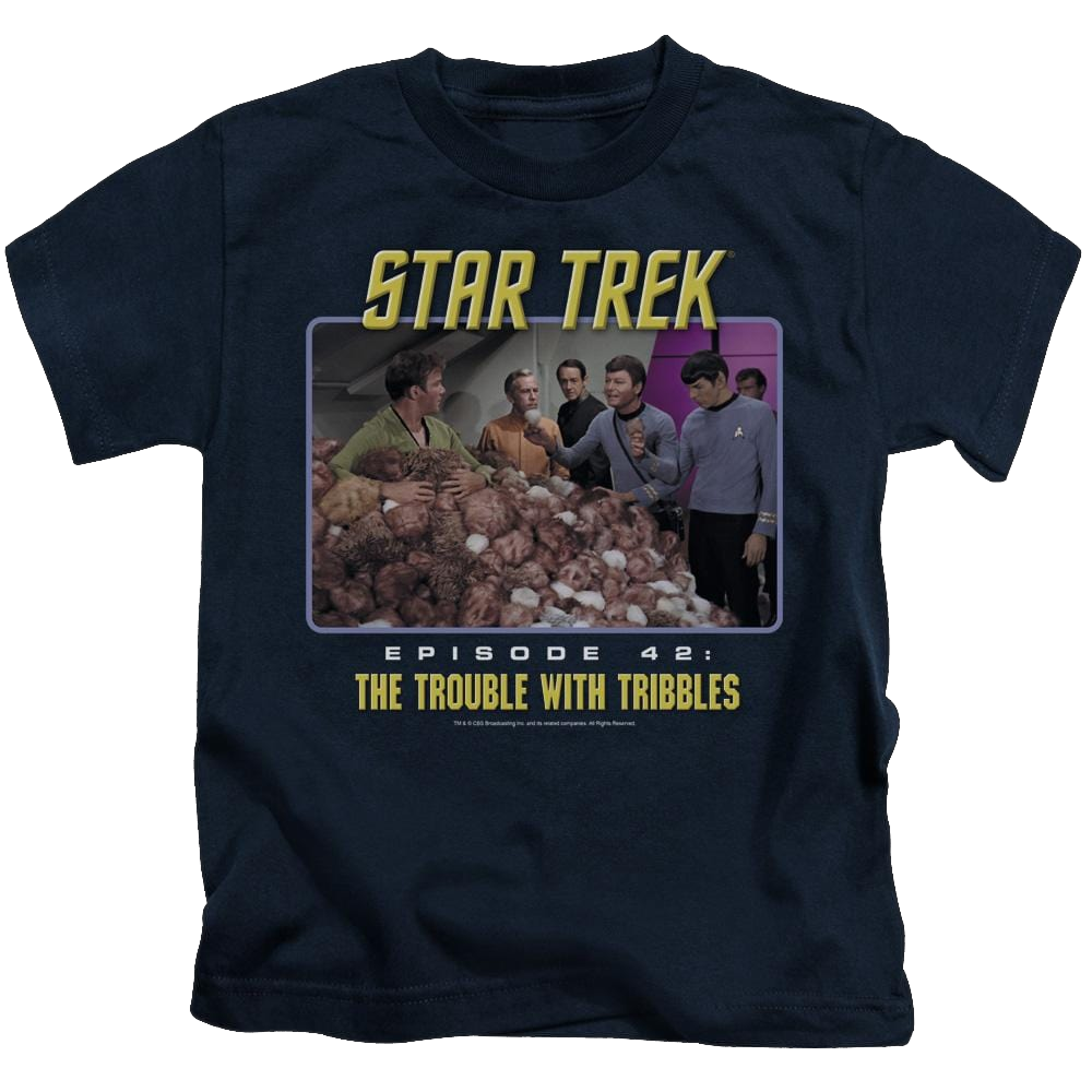Star Trek The Original Series The Trouble With Tribbles - Kid's T-Shirt Kid's T-Shirt (Ages 4-7) Star Trek   