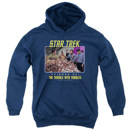 Star Trek The Original Series The Trouble With Tribbles - Youth Hoodie Youth Hoodie (Ages 8-12) Star Trek   