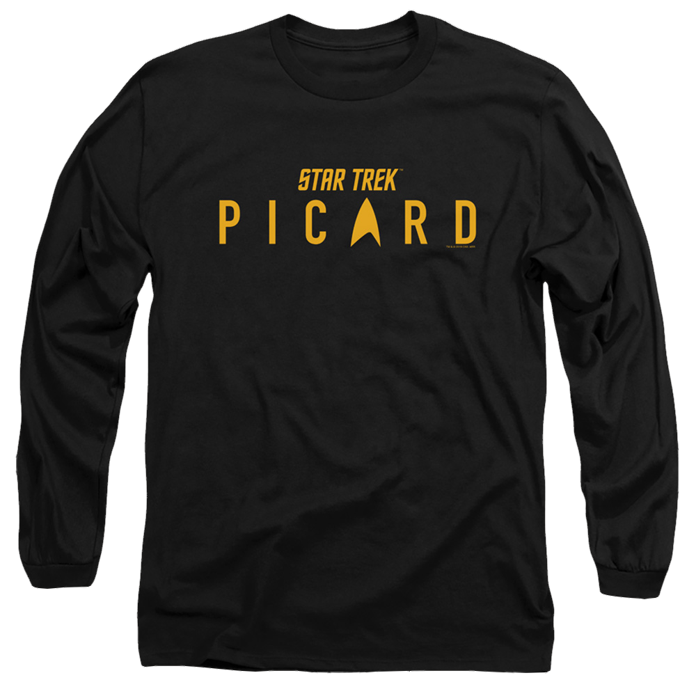 Star Trek Picard Picard Logo - Men's Long Sleeve T-Shirt Men's Long Sleeve T-Shirt Star Trek   