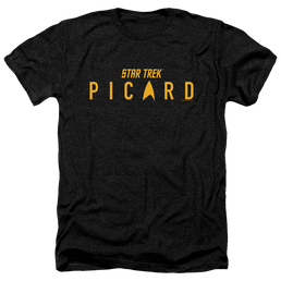 Star Trek Picard Picard Logo - Men's Heather T-Shirt Men's Heather T-Shirt Star Trek   