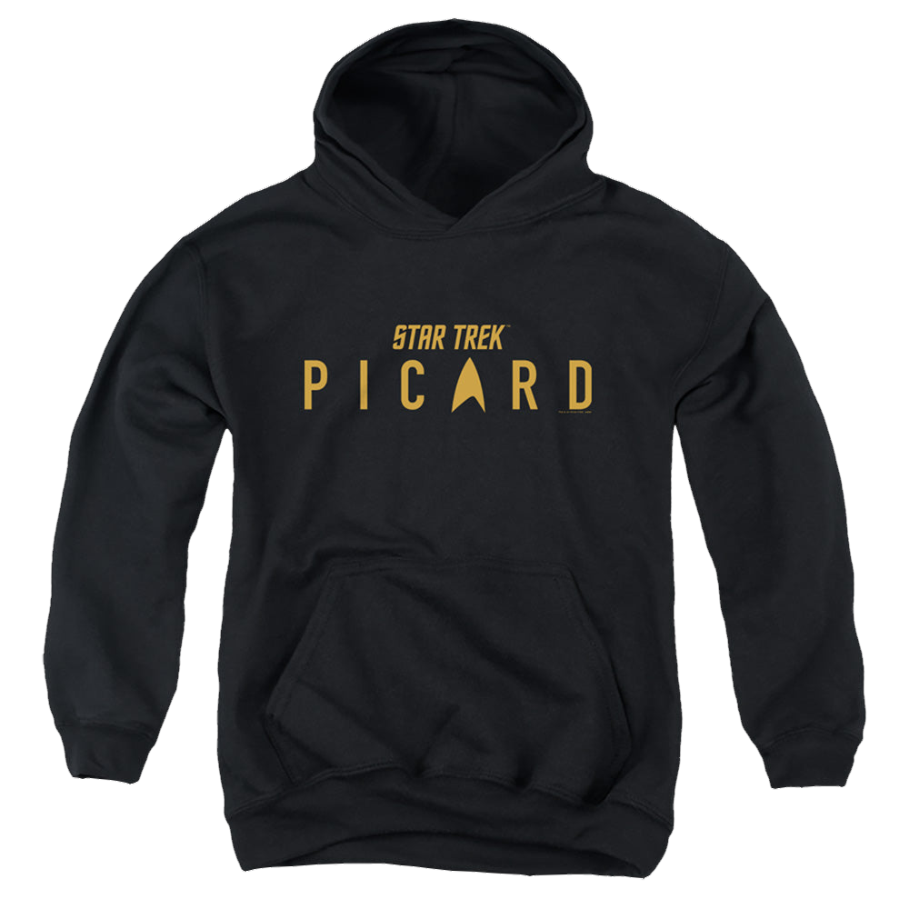 Star Trek Picard Picard Logo - Youth Hoodie Youth Hoodie (Ages 8-12) Star Trek   