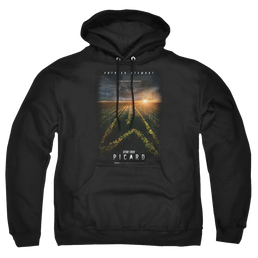 Star Trek Picard Picard Poster - Pullover Hoodie Pullover Hoodie Star Trek   