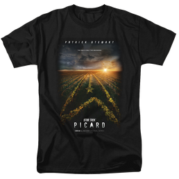 Star Trek Picard Picard Poster - Men's Regular Fit T-Shirt Men's Regular Fit T-Shirt Star Trek   