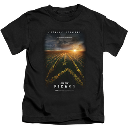 Star Trek Picard Picard Poster - Kid's T-Shirt Kid's T-Shirt (Ages 4-7) Star Trek   