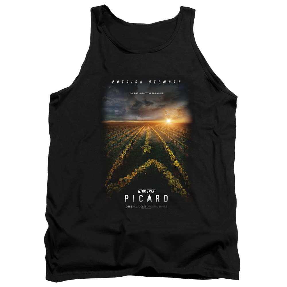 Star Trek Picard Picard Poster - Men's Tank Top Men's Tank Star Trek   