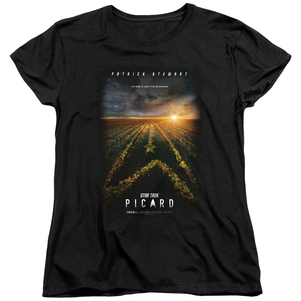 Star Trek Picard Picard Poster - Women's T-Shirt Women's T-Shirt Star Trek   