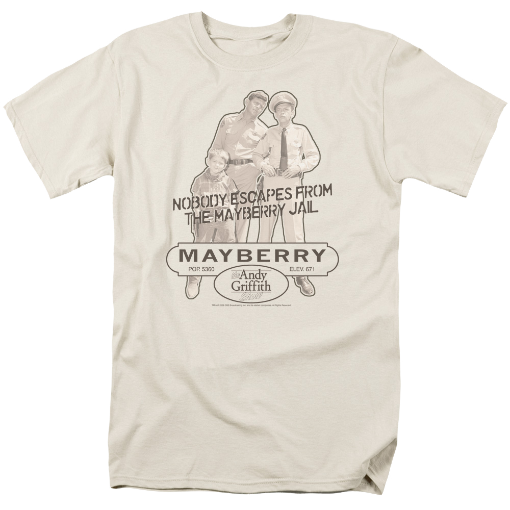 Andy Griffith Mayberry Jail - Men's Regular Fit T-Shirt Men's Regular Fit T-Shirt Andy Griffith Show   