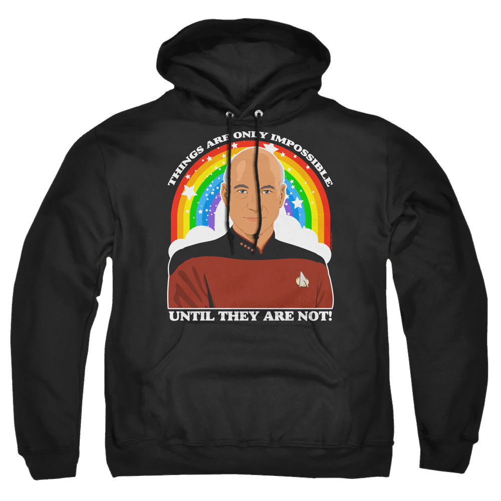 Star Trek The Next Generation Impossible - Pullover Hoodie Pullover Hoodie Star Trek   