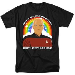 Star Trek The Next Generation Impossible - Men's Regular Fit T-Shirt Men's Regular Fit T-Shirt Star Trek   