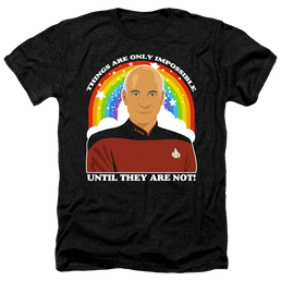 Star Trek The Next Generation Impossible - Men's Heather T-Shirt Men's Heather T-Shirt Star Trek   