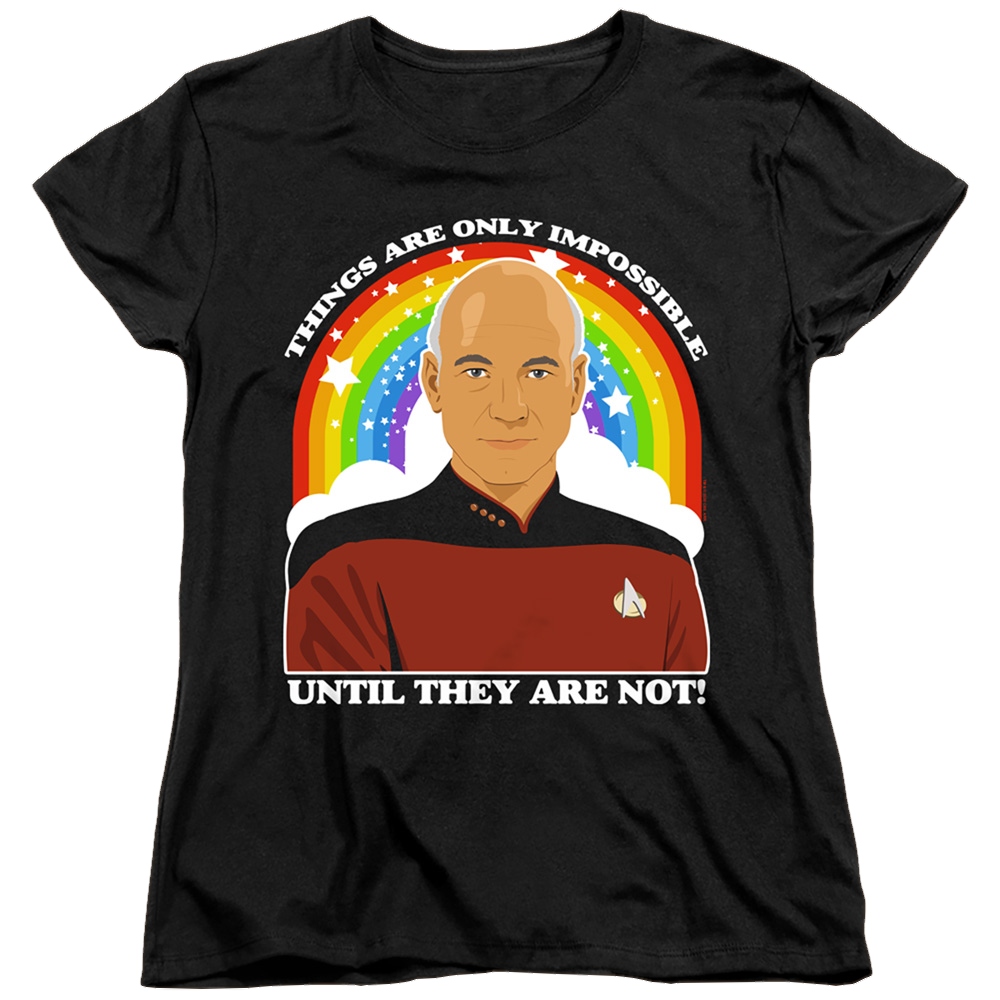 Star Trek The Next Generation Impossible - Women's T-Shirt Women's T-Shirt Star Trek   